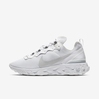 Nike React Element 55 SE - Férfi Utcai Cipő - Fehér/Platina